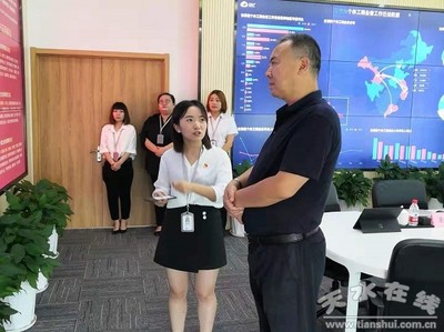 天水市工信局赴天津對接東西部扶貧協(xié)作幫扶工作